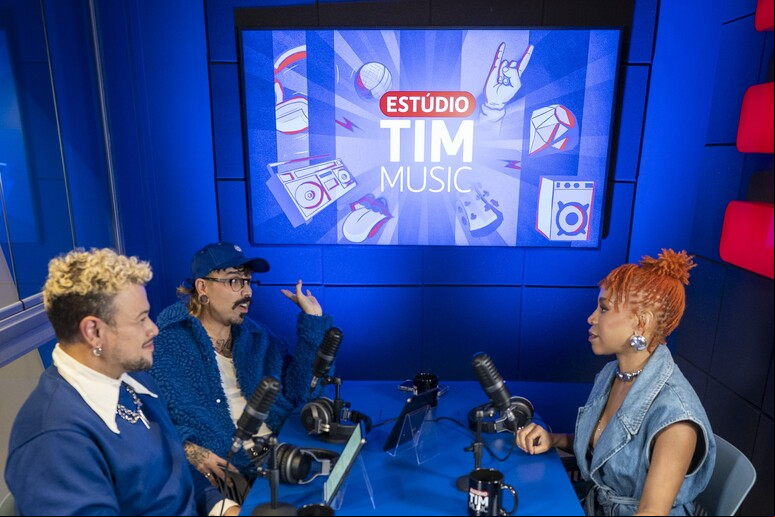 Karol Conká foi a primeira convidada do Estudio TIM Music © ANSA/Divulgação