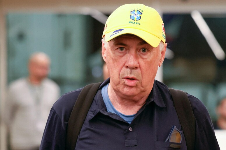 Ancelotti está hospedado na Barra da Tijuca © ANSA/AFP