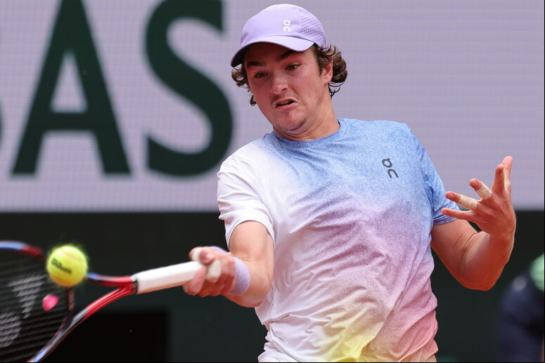 João Fonseca disputou Grand Slam de Roland Garros pela 1ª vez © ANSA/EPA
