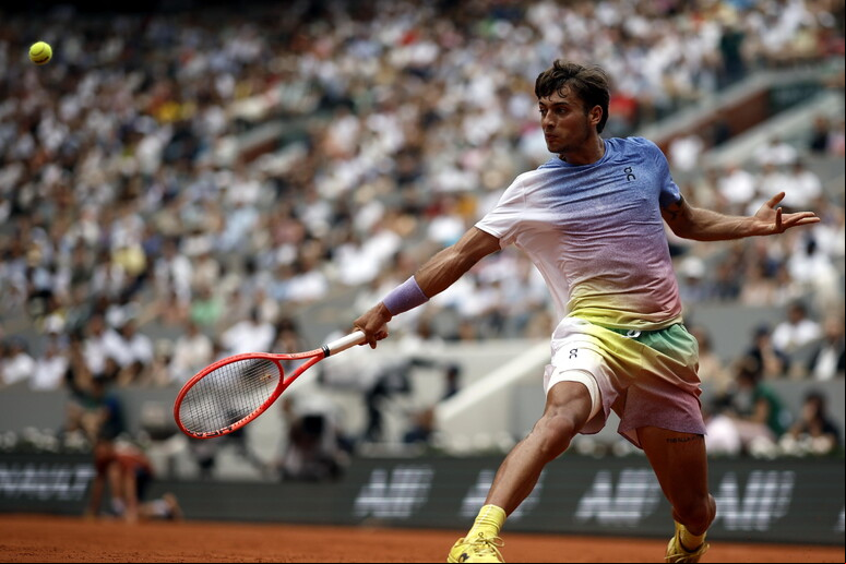 Flavio Cobolli se despediu do Grand Slam de Roland Garros © ANSA/EPA
