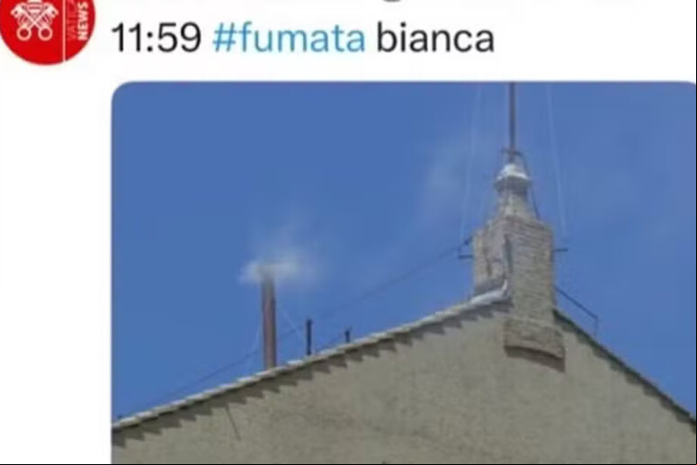 Após a confusão, a postagem foi apagada das redes sociais © ANSA/Reprodução/Redes Sociais