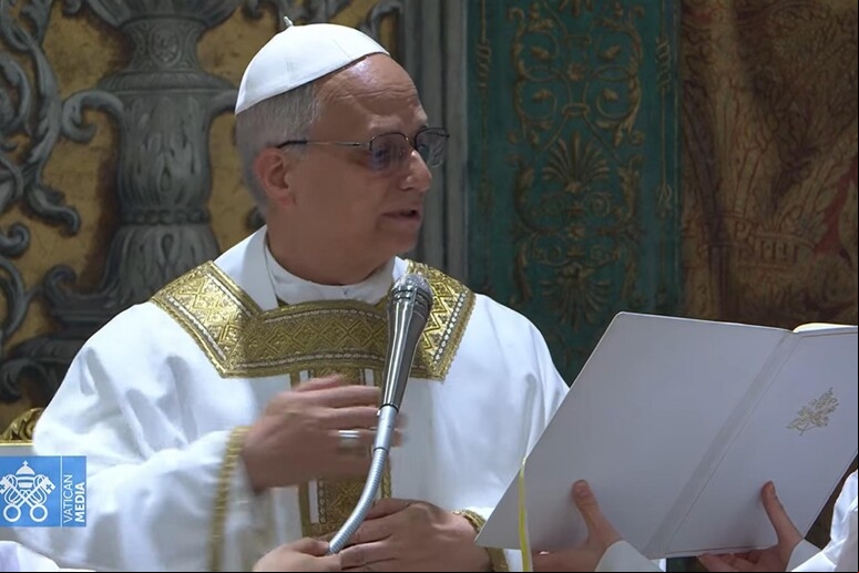 Papa Leão XIV presidiu uma cerimônia restrita a cardeais - TODOS OS DIREITOS RESERVADOS