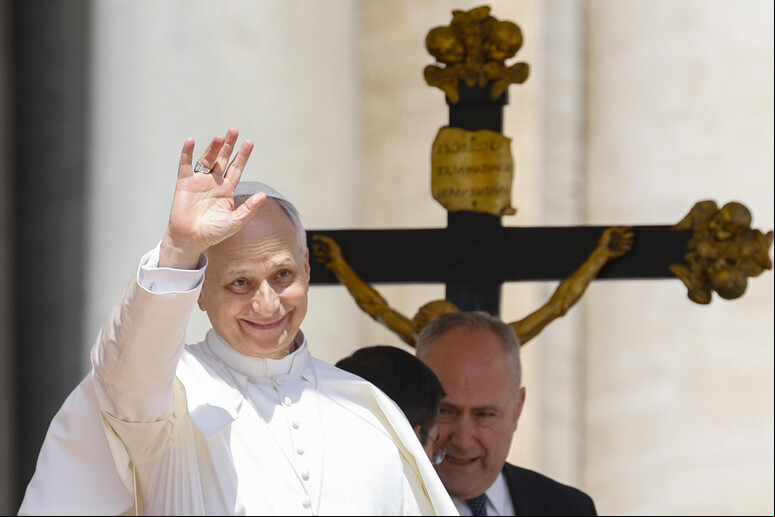 Papa Leão XIV durante audiência geral no Vaticano - TODOS OS DIREITOS RESERVADOS