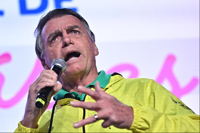 Jair Bolsonaro arrisca ser condenado por tentativa de golpe © ANSA/EPA